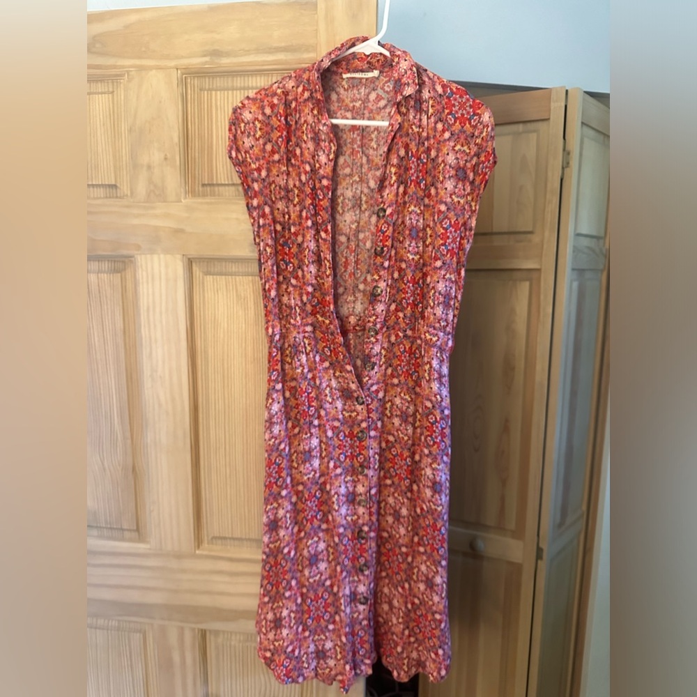 Floral midi dress